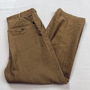 Eddie Bauer Classic Fit Men's Corduroy Pants Flat Front Casual Size 36x30